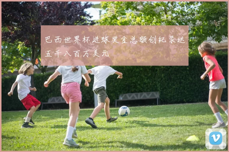 巴西世界杯进球奖金总额创纪录达五千八百万美元